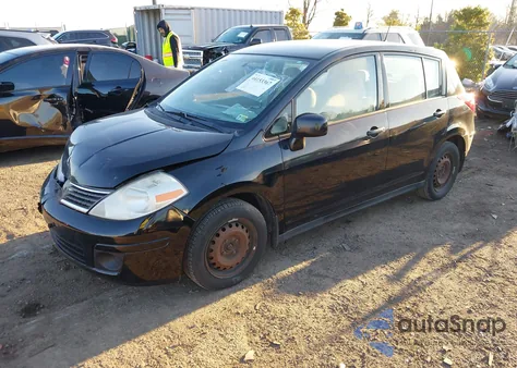 2009 Nissan Versa 1.8S из США, поврежденный, VIN 3N1BC13E79L471319